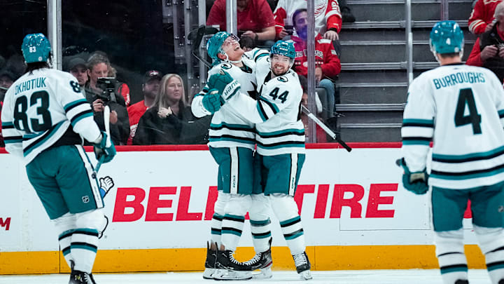 San Jose Sharks v Detroit Red Wings