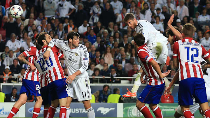 Real Madrid and Atlético Madrid have met nine times in the Champions League.