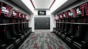 The new team locker room, Wednesday, June 11, 2025, at Sheakley Indoor Performance Center in Cincinnati.