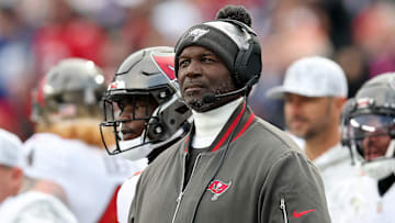 Tampa Bay Buccaneers head coach Todd Bowles commented on recent rumors that Liam Coen could be getting a head coaching job.