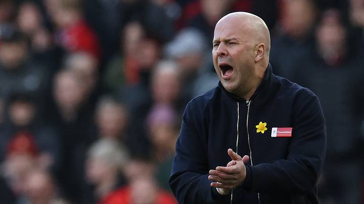 Arne Slot came under fire.