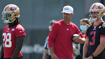 San Francisco 49ers head coach Kyle Shanahan