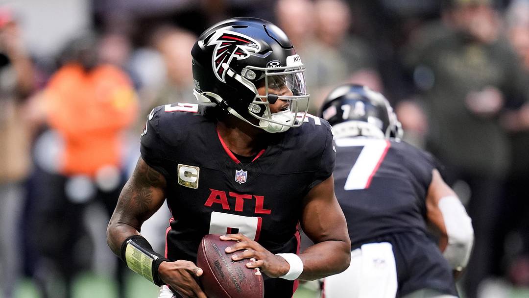 Atlanta Falcons quarterback Michael Penix Jr. will compete for the starting position with Tua Tagovailoa. Atlanta Falcons quarterback Michael Penix Jr. will compete for the starting position with Tua Tagovailoa.