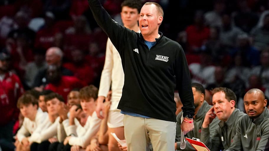 RedHawks head coach Travis Steele has built a team filled with chemistry and trust.