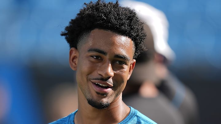 Carolina Panthers quarterback Bryce Young