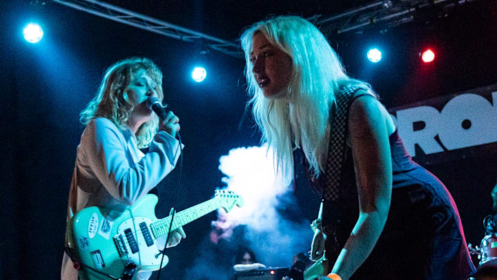 Lambrini Girls in concert