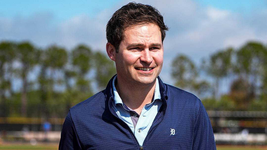 Detroit Tigers president of baseball operations Scott Harris.