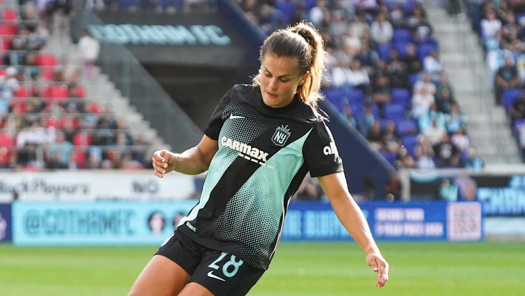 Katie Stengel of Gotham FC Katie Stengel of Gotham FC