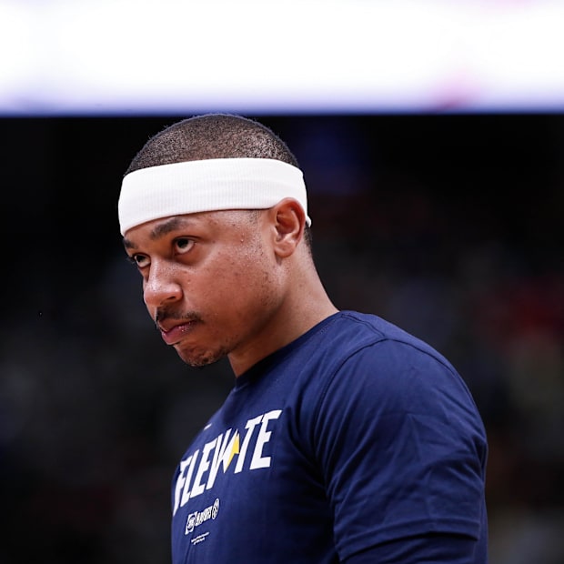 Denver Nuggets guard Isaiah Thomas