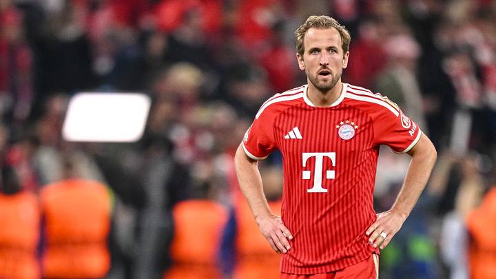 Harry Kane trägt das neue Bayern-Trikot