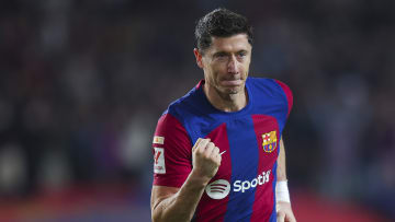 Robert Lewandowski, actuel joueur du FC Barcelone