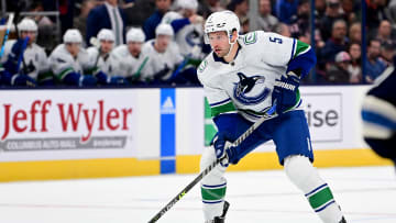 Vancouver Canucks v Columbus Blue Jackets