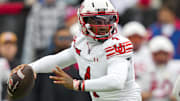Utah quarterback Devon Dampier can throw and run the ball and is the kind of QB that Nebraska struggled with in 2025.