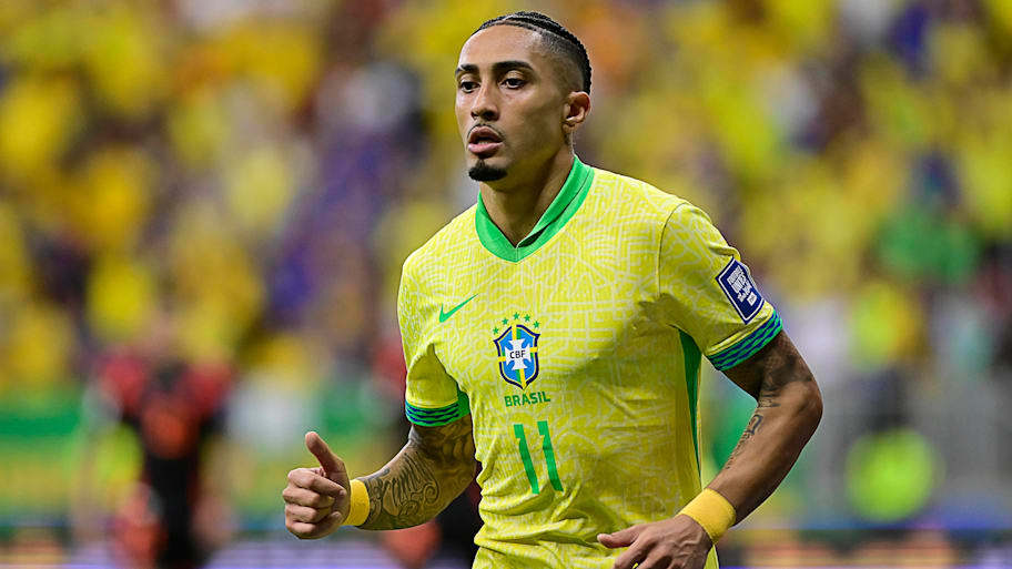 Raphinha will miss out on Brazil's match against Ecuador. | IMAGO/Sports Press Photo