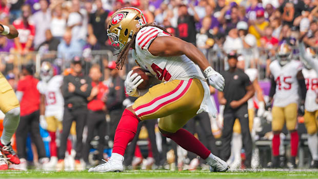 San Francisco 49ers linebacker Fred Warner