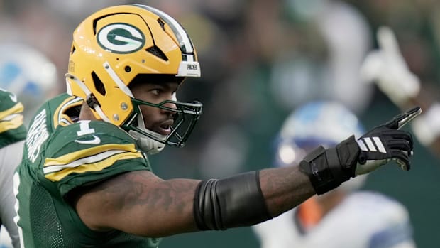 Green Bay Packers defensive end Micah Parsons