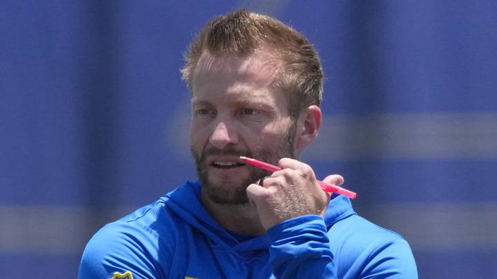 Los Angeles Rams coach Sean McVay. 
