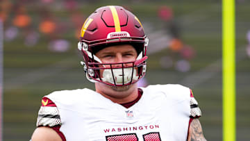 Washington Commanders offensive lineman Andrew Wylie