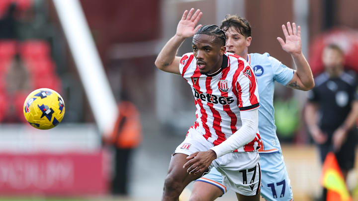 Eric Bocat läuft für Stoke City auf