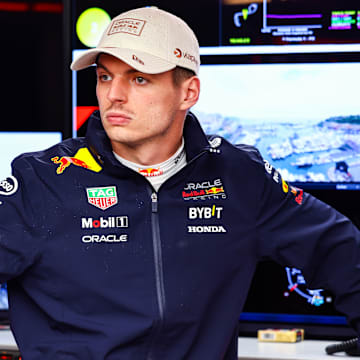 Max Verstappen of the Netherlands and Oracle Red Bull Racing prepares to drive in the garage during practice ahead of the F1 Grand Prix of Monaco at Circuit de Monaco on May 24, 2024 in Monte-Carlo, Monaco.