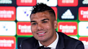Casemiro bid farewell to Real Madrid earlier in the day
