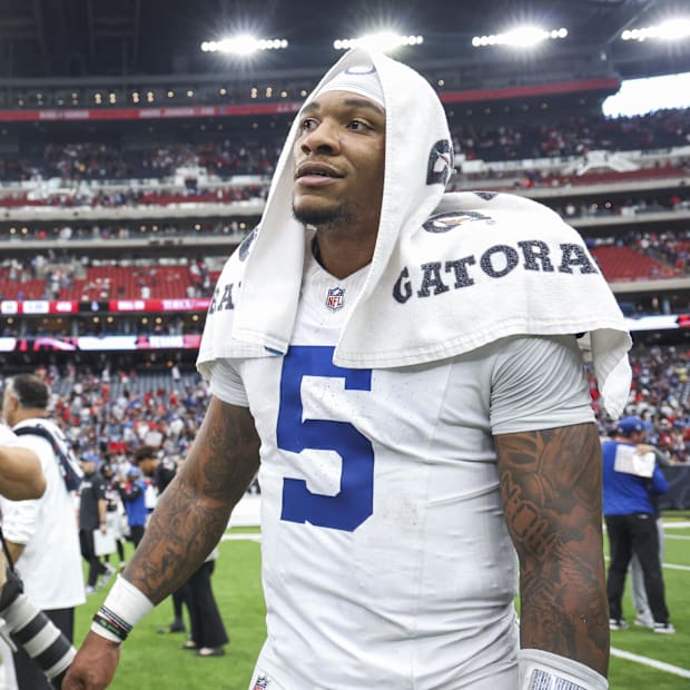 Indianapolis Colts quarterback Anthony Richardson