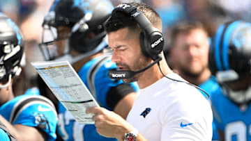 Carolina Panthers head coach Dave Canales