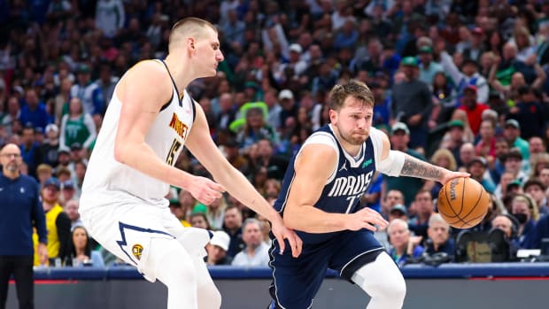 Denver Nuggets center Nikola Jokic and Dallas Mavericks guard Luka Donci