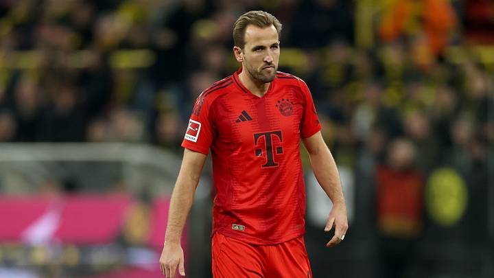 Bayern Munich striker Harry Kane suffered a hamstring injury against Borussia Dortmund.