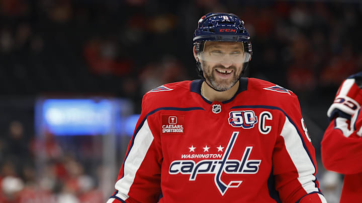 The 39-year-old Ovechkin is heading into his 20th NHL season.