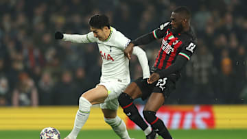 Fikayo Tomori duelling with Heung-Min Son back in March of 2023