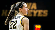 Iowa guard Caitlin Clark on Dec. 18, 2021.