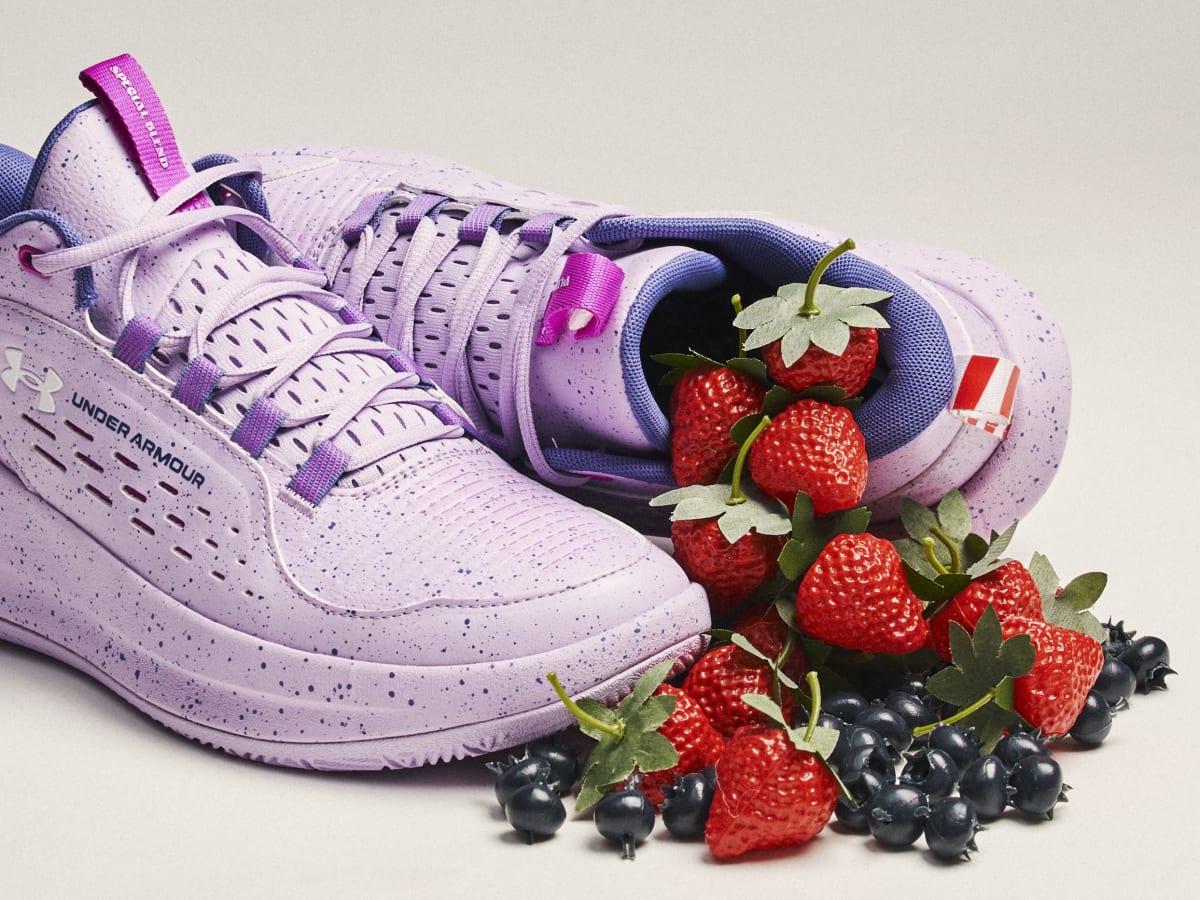Purple under armour basketball shoes new arrivals