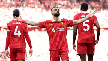 It was fitting that Mohamed Salah scored for Liverpool on their big day