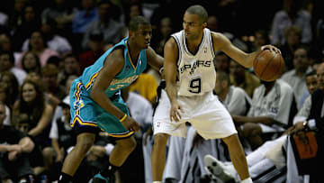 New Orleans Hornets v San Antonio Spurs, Game 4