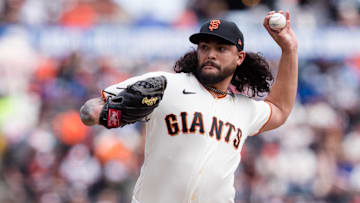 San Francisco Giants starting pitcher Sean Manaea (52).