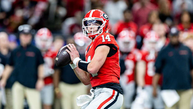 Georgia Bulldogs quarterback Gunner Stockton