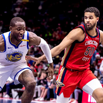 The Warriors are double-digit favorites against the Pelicans on Friday night.