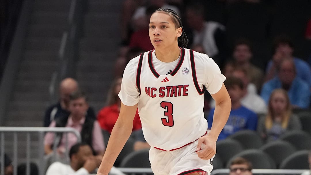 NC State Wolfpack guard Matt Able (3)