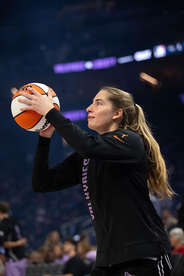 Golden State Valkyries guard Kate Martin