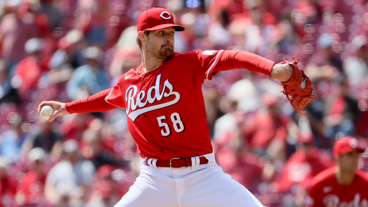 Cincinnati Reds pitcher Levi Stoudt