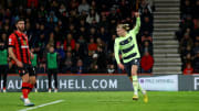 Erling Haaland added to his record haul against Bournemouth
