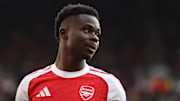 Bukayo Saka has not handed penalty taking duties over to Viktor Gyökeres just yet.