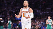 Brunson fouled out in the fourth quarter of the Game 5 loss. 