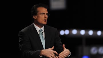  ESPN analyst Mel Kiper Jr  during the NFL Draft.