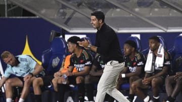 Mikel Arteta tetap merasa puas meksipun Arsenal ditahan imbang Bournemouth dalam laga pramusim di Amerika Serikat