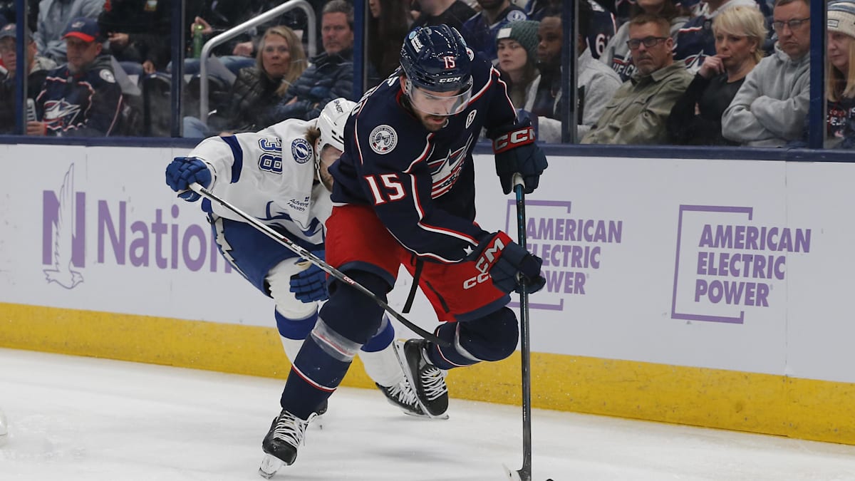 Newest Columbus Blue Jackets Defender Fitting Perfectly