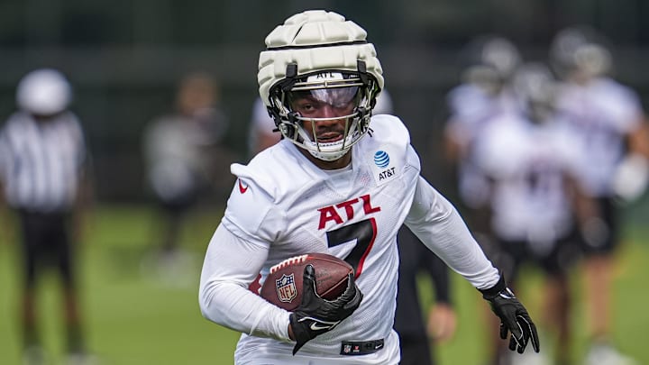 Bijan Robinson ran for nearly 1,500 yards last season.