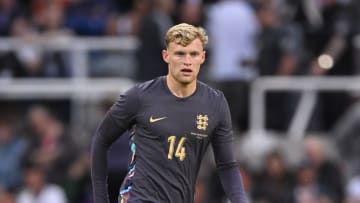 Manchester United target Jarrad Branthwaite vs Bosnia & Herzegovina 