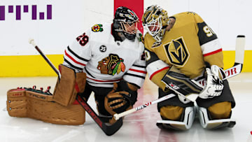 Chicago Blackhawks v Vegas Golden Knights